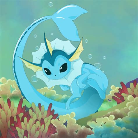 Vaporeon | Pokemon eeveelutions, Pokemon art, Pokemon teams