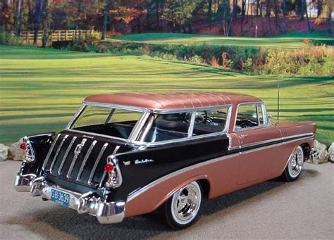 56 Chevy Nomad | Station wagon cars, Chevy, Classic cars trucks