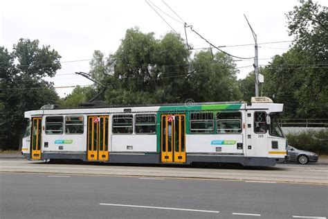 Modern Melbourne Tram the Famous Iconic Transportation in the Town ...