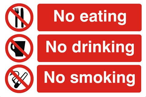 No Eating Sign - ClipArt Best