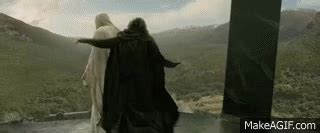 LOTR: The Return of the King - Death of Saruman on Make a GIF