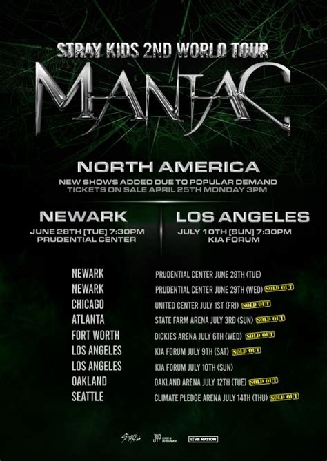 Stray Kids' North American Tour Tickets Completely Sold Out | DIPE.CO.KR