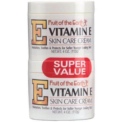 Fruit Of The Earth Vitamin E Skin Care Cream – Alpine and Leisure