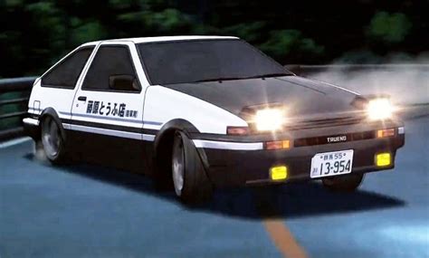 Toyota Sprinter Trueno AE86 Initial D Papercraft para armar - Monkey Motor