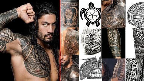 Roman Reigns Tattoo Sleeve