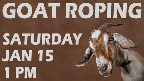 Goat Roping by 3W Productions – Gravity Check Saloon and Arena