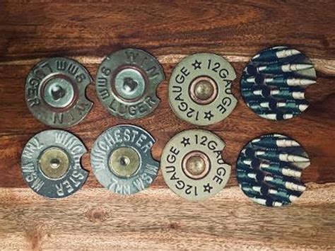 Bullet Headstamps Bullet Cartridges Soft Neoprene Car Coasters - Etsy