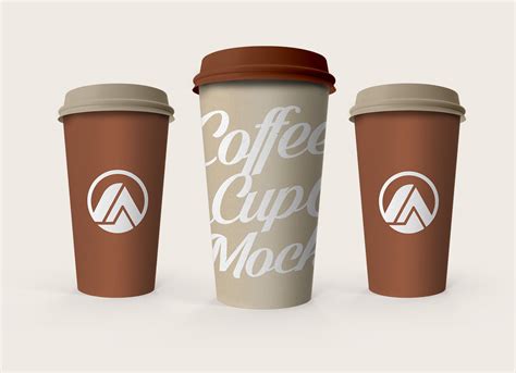 Free Paper Coffee Cup Mockup PSD Set - Good Mockups