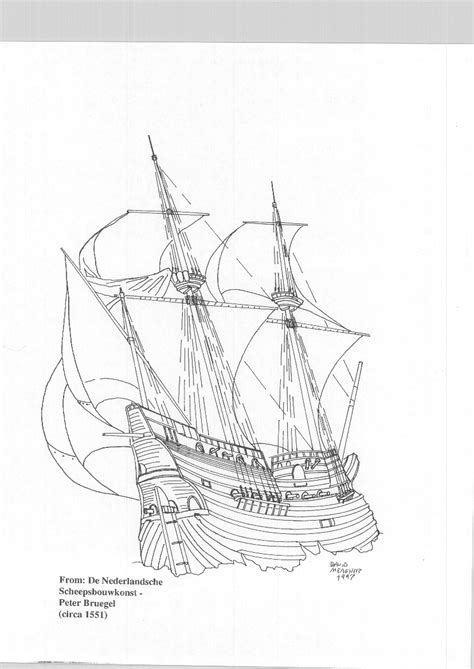 Caravel Drawing at GetDrawings | Free download