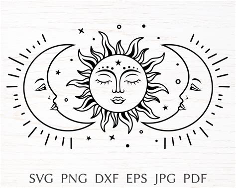 Mystical Svg Cut File for Cricut Magical SVG bundle Celestial Svg ...