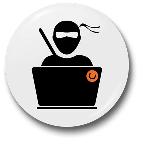 Ninja Coder Badge - Just Stickers : Just Stickers