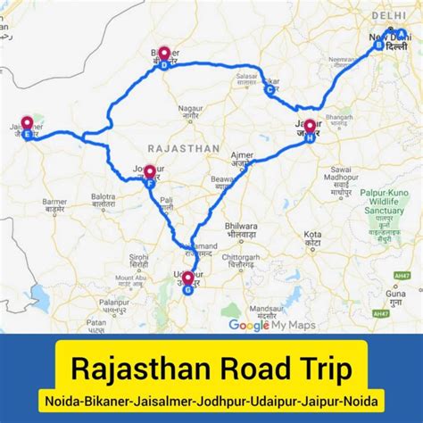 Rajasthan Road Trip Day 1 (9 Days/5 Destinations) - Traveling with a Kid