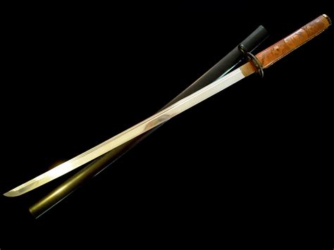 Antique Japanese SAMURAI Katana Sword -Old Collection -Kanemoto PAPERED ...