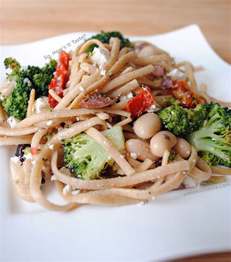 Broccoli Linguine with Feta