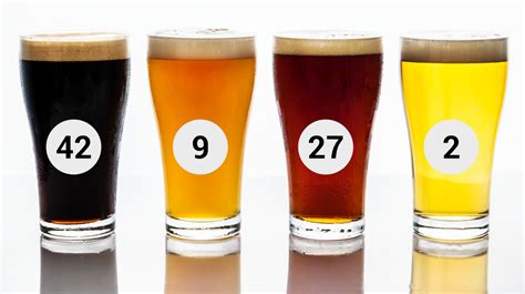 Understanding SRM Beer Colors (Chart & Conversions) - Beer Maverick