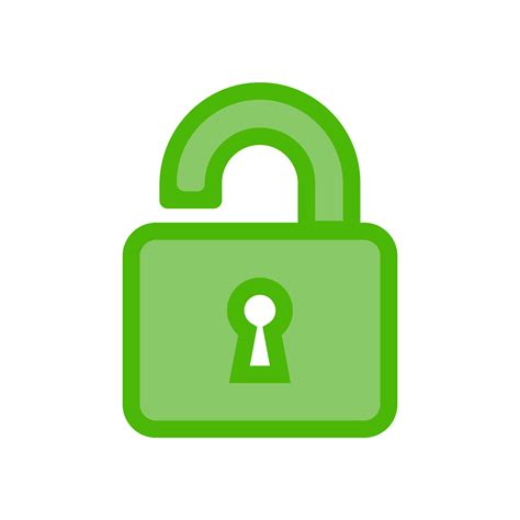 Icon of unlock. Unlock sign and symbol. unlocked padlock icon. 18931008 PNG