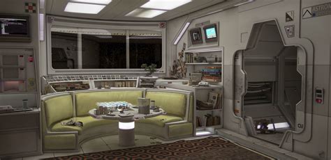 I love the look of the "Alien" spaceship interior. | Spaceship interior ...