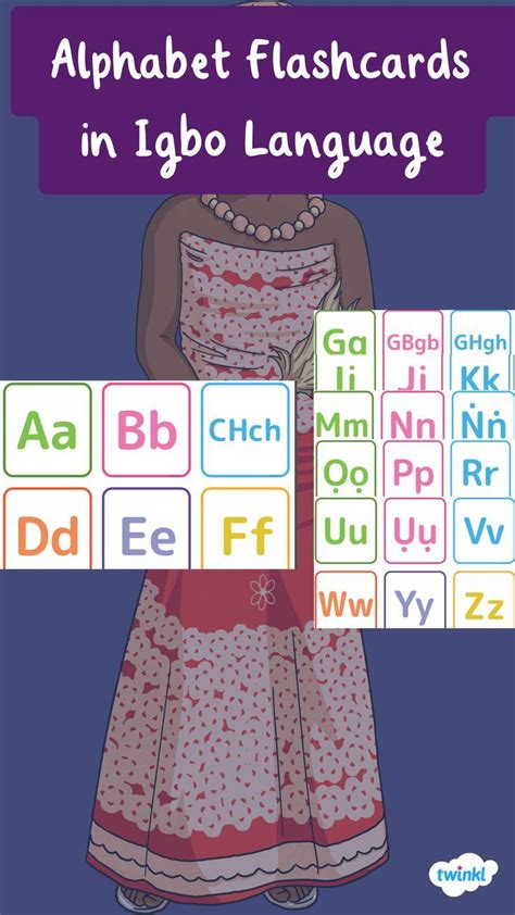 Learn the Igbo Alphabet with Flashcards