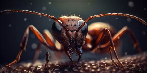 Premium Photo | Macro photography brings an ant's complex world to life ...