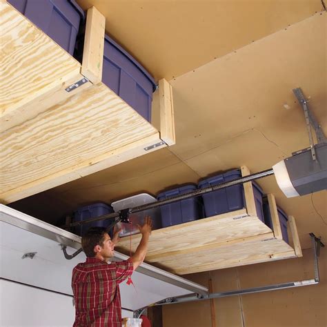 Build Your Own Garage Ceiling Storage - Ceiling Ideas