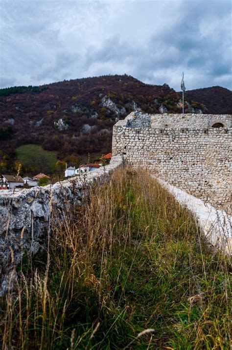 Fortress in City of Travnik Stock Image - Image of summer, famous ...