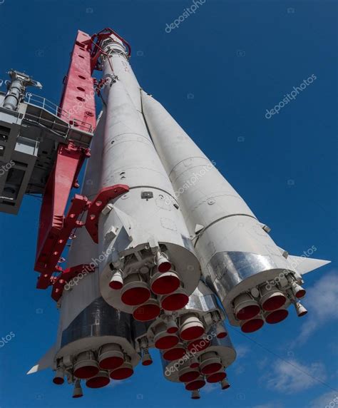 Model rocket "Vostok". – Stock Editorial Photo © eevl #94794342