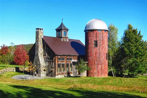 Stunning Barn & Silo home near Stowe - Barns for Rent in Morristown ...