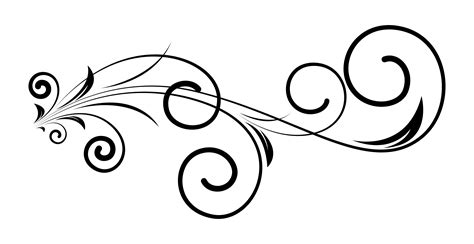 Vintage Swirls Vector at GetDrawings | Free download