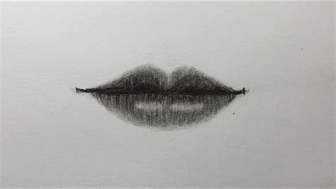 How to draw lips - smile lips - YouTube