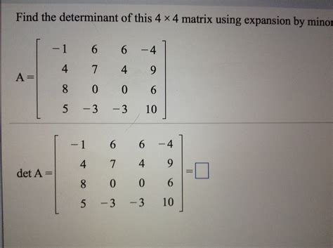 Augmented Matrix Calculator