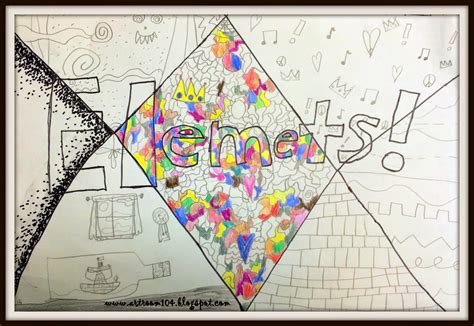 Art Room 104: Art 7: Elements of Art Project