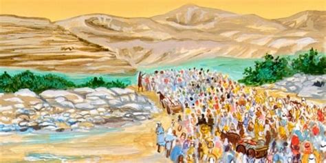 Crossing the Jordan River | Bible Story