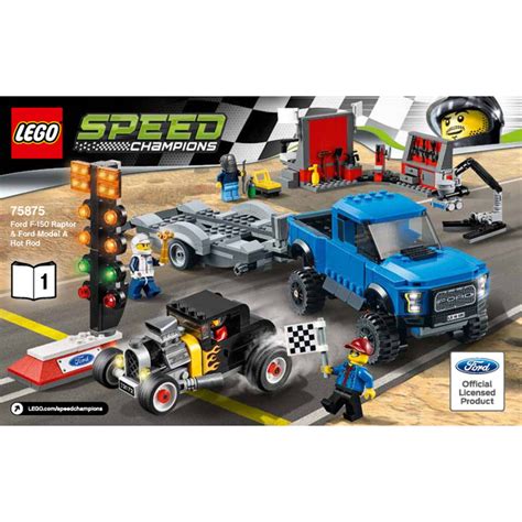 LEGO Ford F-150 Raptor & Ford Model A Hot Rod Set 75875 Instructions ...