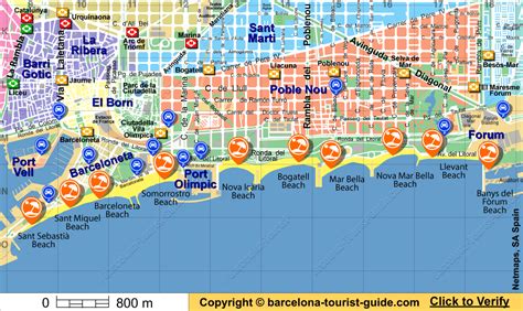 Barcelona Beach Map | Barcelona spain beaches, Barcelona beach, Barcelona