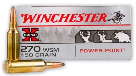 270 Wsm Ballistics Chart