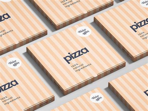 Pizza Box Mockup