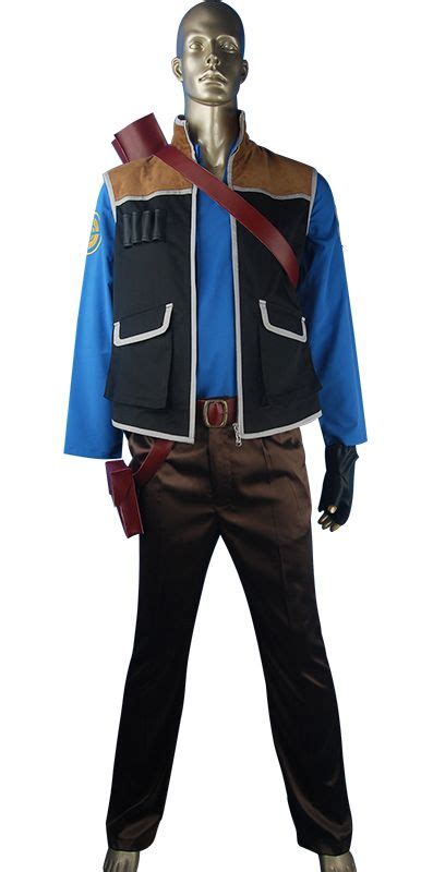 Team Fortress cosplay costume sniper shooter uniform halloween costume ...