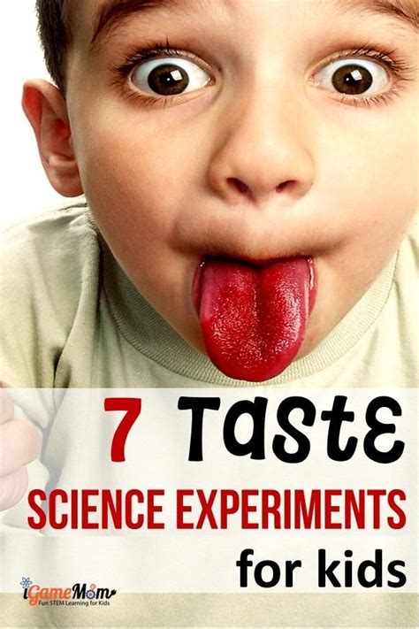 Science Experiments for Kids to Learn About Taste