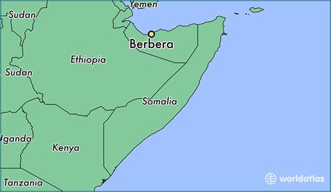 Where is Berbera, Somalia? / Berbera, Woqooyi Galbeed Map - WorldAtlas.com