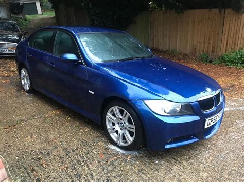 Bmw E90 320i M-Sport manual saloon, Le Mans Blue, Easy Engine repair or ...