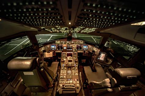 KLM - Boeing 777 Cockpit Photograph by Michelle Saraswati | Pixels