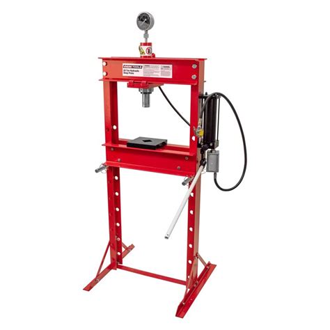 OEM Tools® 24812 - 20 Ton Air Hydraulic Shop Press with Gauge