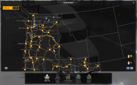 ATS - All Garages And Dealers in Map DLCs V0.1 (1.36.x) | American ...