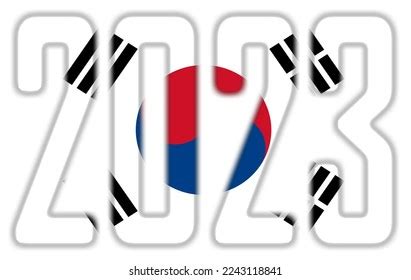 2023 Isolated On White Flag South Stock Illustration 2243118841 ...