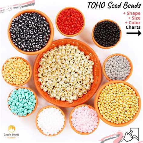 Blog :: News! :: What is TOHO Japanese Seed Beads - Size, Shape & Color ...