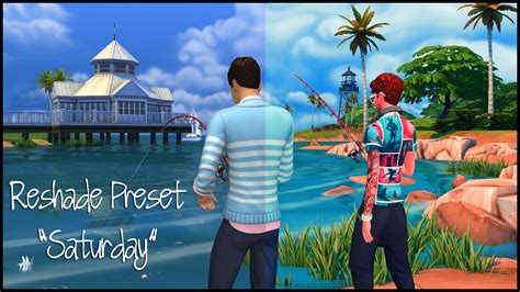 Download Sims 4 Pose: Saturday Reshade Presets {Reshade Sims 4} | Sims ...