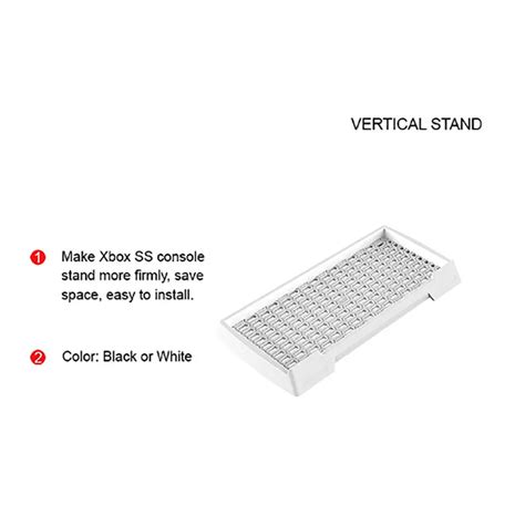 Xbox Series S Vertical Stand White