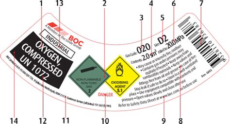 Cylinder Information | BOC Australia - A Linde company