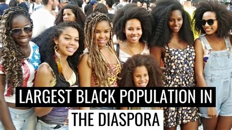 Top 5 Countries With The Largest African Diaspora Population - YouTube