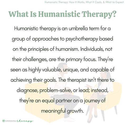 What Is Humanistic Therapy?